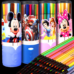 Disney 迪士尼 正版水彩笔套装 12色 12支 3款可选