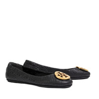 TORY BURCH 汤丽柏琦 MINNIE 女士平底单鞋 50736 黑色 40