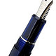 PLATINUM 白金 铂金钢笔 #3776 世纪 镀铑 #51-1 沙特尔蓝 笔尖尺寸:EF(极细字)