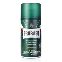 PRORASO 凉感薄荷系列男士桉树薄荷剃须泡沫 300ml