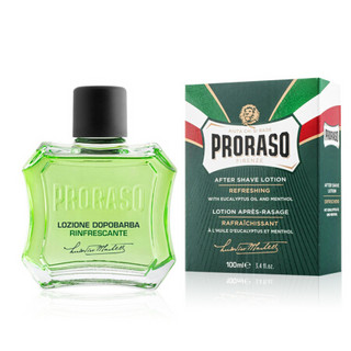 PRORASO 博拉索 凉感薄荷系列男士护肤套装 (须后水100ml+剃须泡沫300ml)