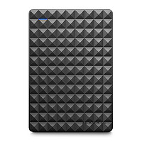 SEAGATE 希捷 Expansion系列 黑钻版 2.5英寸Micro-B移动机械硬盘 2TB USB 3.0 黑色