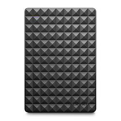 SEAGATE 希捷 Expansion系列 黑钻版 2.5英寸Micro-B移动机械硬盘 2TB USB 3.0 黑色
