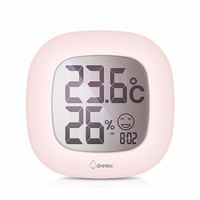 dretec 多利科 O-296 电子体温计 时间-粉