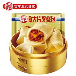 HAIXIN/海欣 港式 大片叉烧包300g*2包 （低至4.9元/包）
