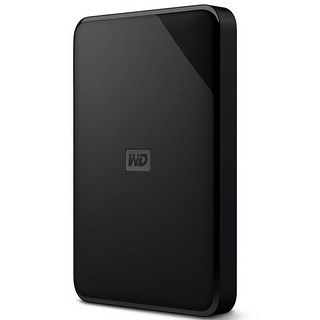 Western Digital 西部数据 Elements SE 新元素系列 2.5英寸Micro-B移动机械硬盘 1TB USB 3.0 经典黑