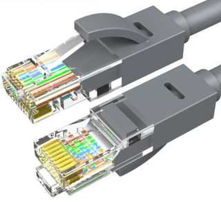 HONGDAK 0023 六类CAT6 千兆网线 0.5m 灰色