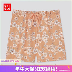 UNIQLO 优衣库 女装 (UT) PAUL & JOE休闲短裤(夏季碎花) 440032