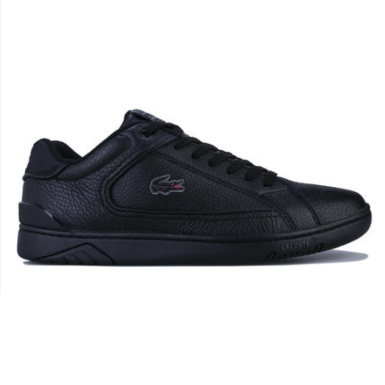 LACOSTE 拉科斯特 Mens Deviation II 男子休闲运动鞋 黑色 42