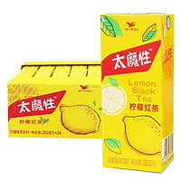 88VIP：统一 太魔性柠檬饮料网红茶经典柠檬茶风味饮料250ml*24
