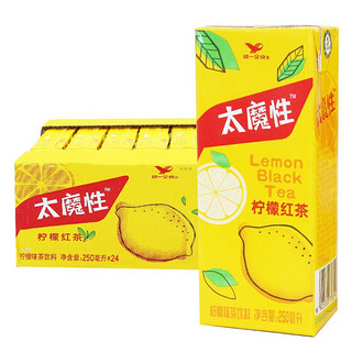 Uni-President 统一 太魔性 柠檬红茶 250ml*24盒