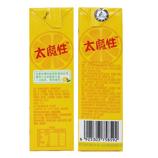 Uni-President 统一 太魔性 柠檬红茶 250ml*24盒