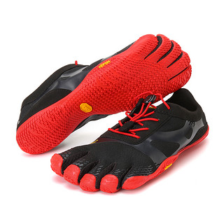 vibram 男子户外五指鞋 18M0701 红色/黑色 40