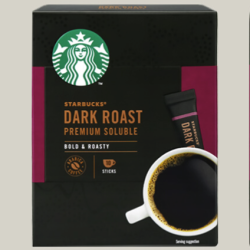STARBUCKS 星巴克 黑咖啡 速溶咖 10条23g
