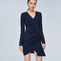 MISS SIXTY 女士褶皱连衣裙 693DJ7580000F25