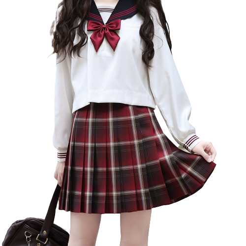 猫萌哒 涅槃 JK制服 女士格裙 42cm S