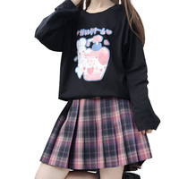 猫萌哒 夜生花 JK制服 女士格裙 42cm S
