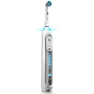 OralB 欧乐B P8000 电动牙刷 银色 标准版