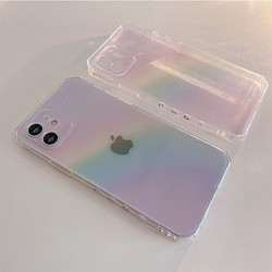 探圈 iPhone系列 彩虹透明手机壳