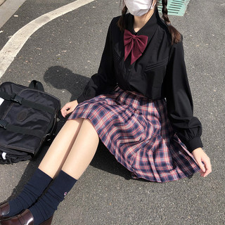 青花鱼的梦 话梅糖 JK制服 女士格裙 42cm S