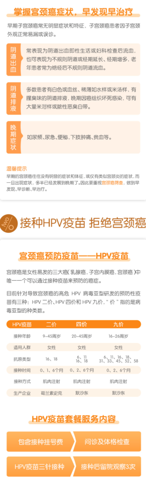 百子湾和美 二价/四价/九价HPV疫苗 四价三针接种