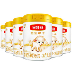 金领冠 伊利金领冠悠滋小羊3段1-3岁幼儿羊奶粉700g*6整箱装
