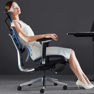 HBADA 黑白调 HDNY189S 人体工学电脑椅