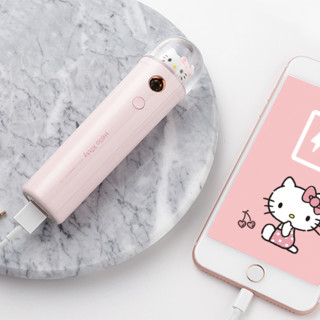 emie 亿觅 MMF01 纳米喷雾补水仪/移动电源 粉色 2200mAh USB单向 5W HelloKitty款