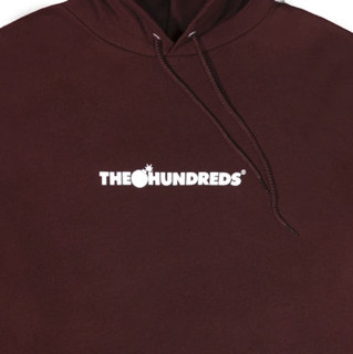 THE HUNDREDS 男女款连帽卫衣 Maroon XL