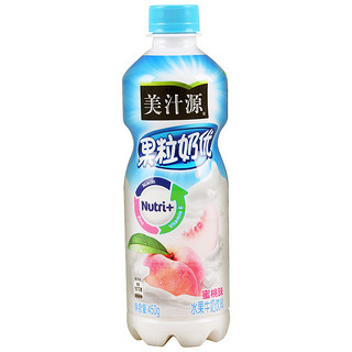 Minute Maid 美汁源 果粒奶优 蜜桃味 450g*15瓶