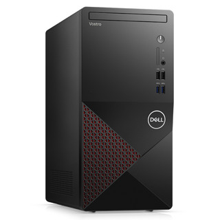 DELL 戴尔 Vostro成就3881 23.8英寸 台式机 黑色(酷睿i5-10400、GT730、4GB、256GB SSD+1TB HDD、风冷)