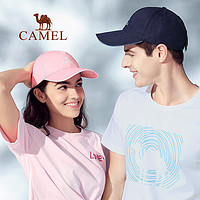 CAMEL 骆驼 CAMLE骆驼户外帽子男女潮百搭时尚运动夏季棒球鸭舌帽遮阳帽