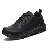 SKECHERS 斯凯奇 USA系列 男士低帮休闲鞋 66418 黑色 42.5