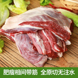 嗨胃原切牛腩肉鲜冻黄牛肉3斤超市品质