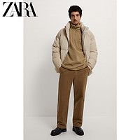 ZARA 05320314710 男装灯芯绒棉服面包服夹克外套