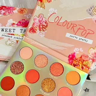 ColourPoP 卡拉泡泡 珊瑚眼影盘 #Sweet Talk