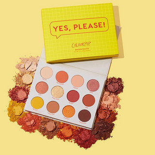 ColourPoP 卡拉泡泡 落日眼影盘 #Yes, Please!