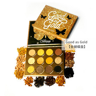 ColourPoP 卡拉泡泡 金蝴蝶眼影盘 #Good as Gold