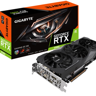 GIGABYTE 技嘉 GeForce RTX 2080 GAMING OC 显卡 8GB 黑色