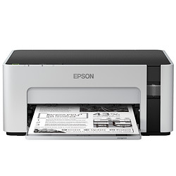 EPSON 爱普生 M1108 墨仓黑白打印机 白色