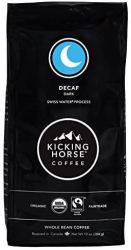 Kicking Horse Coffee 脱咖啡因咖啡,深度烘焙,全豆,USDA Organic认证,公平贸易,10盎司/284g