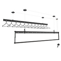 HOTATA 好太太 升降手摇双杆挂衣架