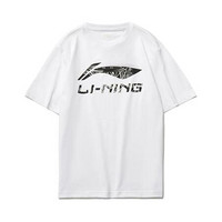 LI-NING 李宁 中性运动T恤 AHSR543-1 标准白 L