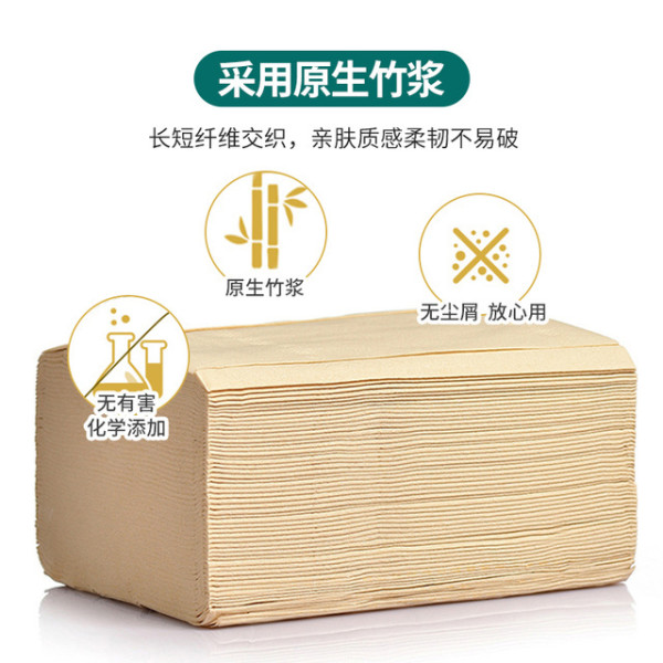 18包4层180张物语本色国风系列抽纸原生竹浆