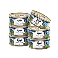 ZIWI 滋益巅峰 猫罐头85g*6罐牛肉味主食湿粮成猫幼猫通用新西兰原装进口