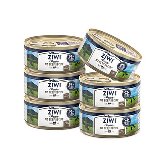 ZIWI 滋益巅峰 牛肉全阶段猫粮 主食罐 85g*6罐
