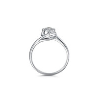 CHJ JEWELLERY 潮宏基 SRK32208089 女士独爱18K白金钻石戒指