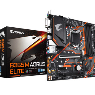 GIGABYTE 技嘉 B365 M AORUS ELITE M-ATX主板（Intel 1151、B365）