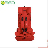 360 汽车儿童安全座椅 T201 9月-12岁 朱雀红