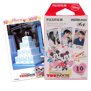 FUJIFILM 富士 instax SQUARE 86x72mm方形相纸 迪士尼米奇 20张